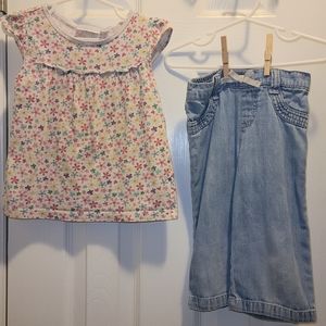 Girls' Jumping beans outfit (4T)